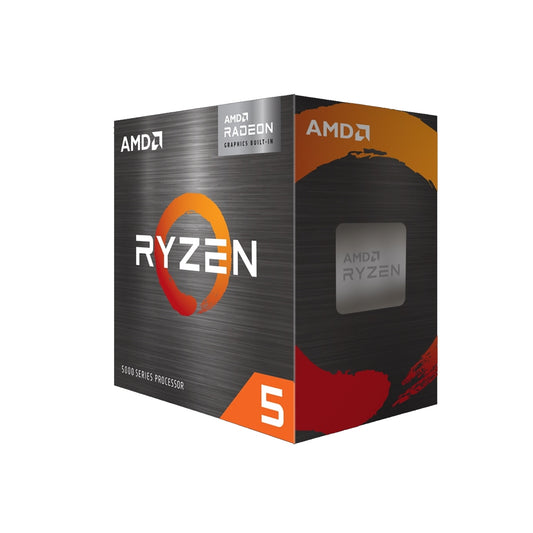 AMD Ryzen 5 5600G 6 Core AM4 Processor, 12 Threads, 3.9Ghz up to 4.4Ghz Turbo, 16MB Cache, 65W, with Wraith Stealth Cooler, Radeon Vega Graphics