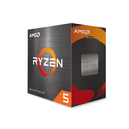 AMD Ryzen 5 5600X 6 Core AM4 Processor, 12 Threads, 3.7GHz up to 4.6GHz Boost, 35MB Cache, 65W, with Wraith Stealth Cooler, No Graphics