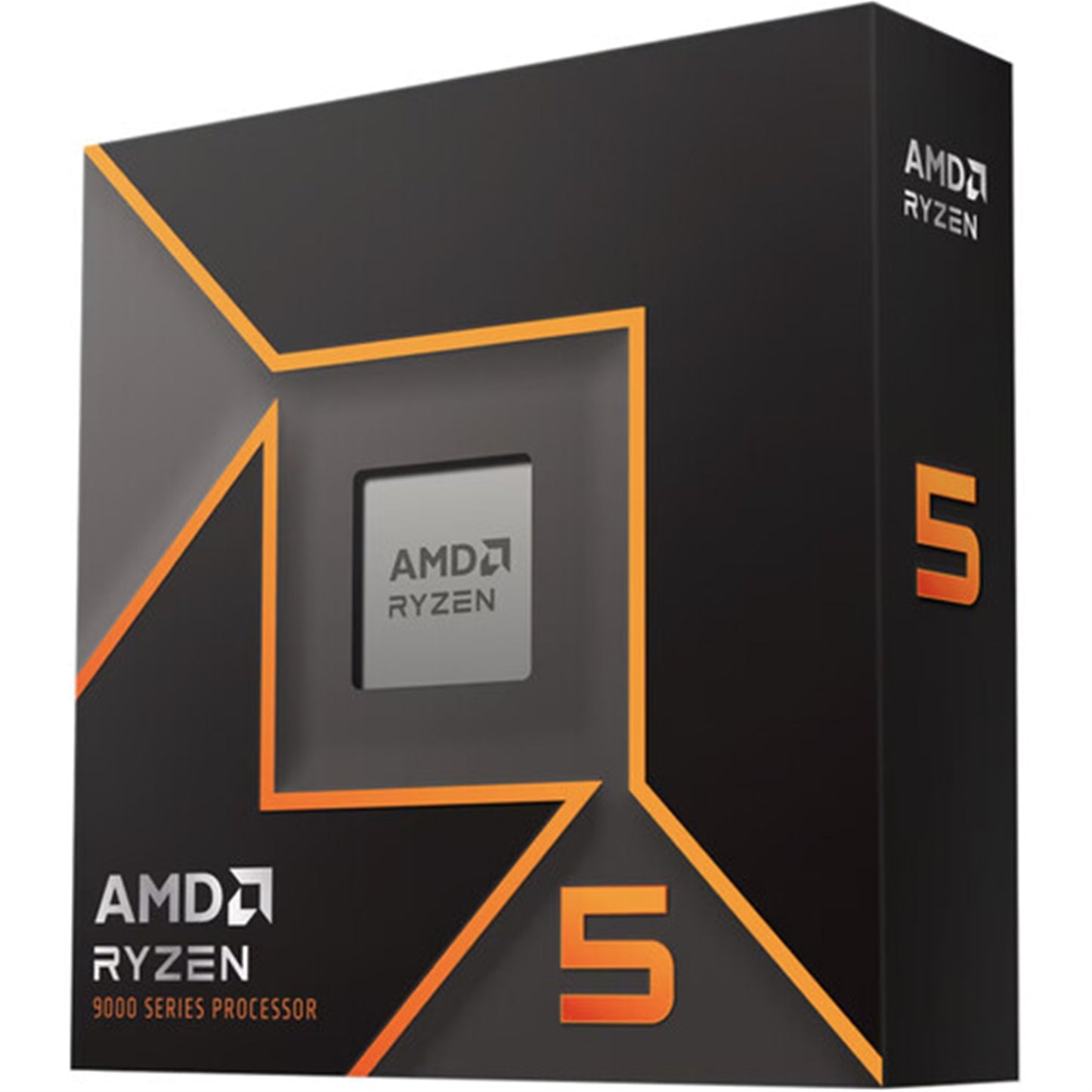 AMD Ryzen 5 9600X 6 Core AM5 Processor, 12 Threads, 3.9GHz up to 5.4GHz Boost, 38MB Cache, 65W, No Fan, Radeon Graphics