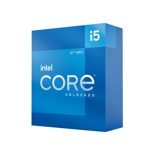 Intel 12th Gen Core i5-12600K 10 Core Processor 20 Threads, 3.7GHz up to 4.9GHz Turbo, Alder Lake Socket LGA1700, 20MB Cache, 125W, Maximum Turbo Power 150W, Intel UHD 770 Graphics, No Cooler