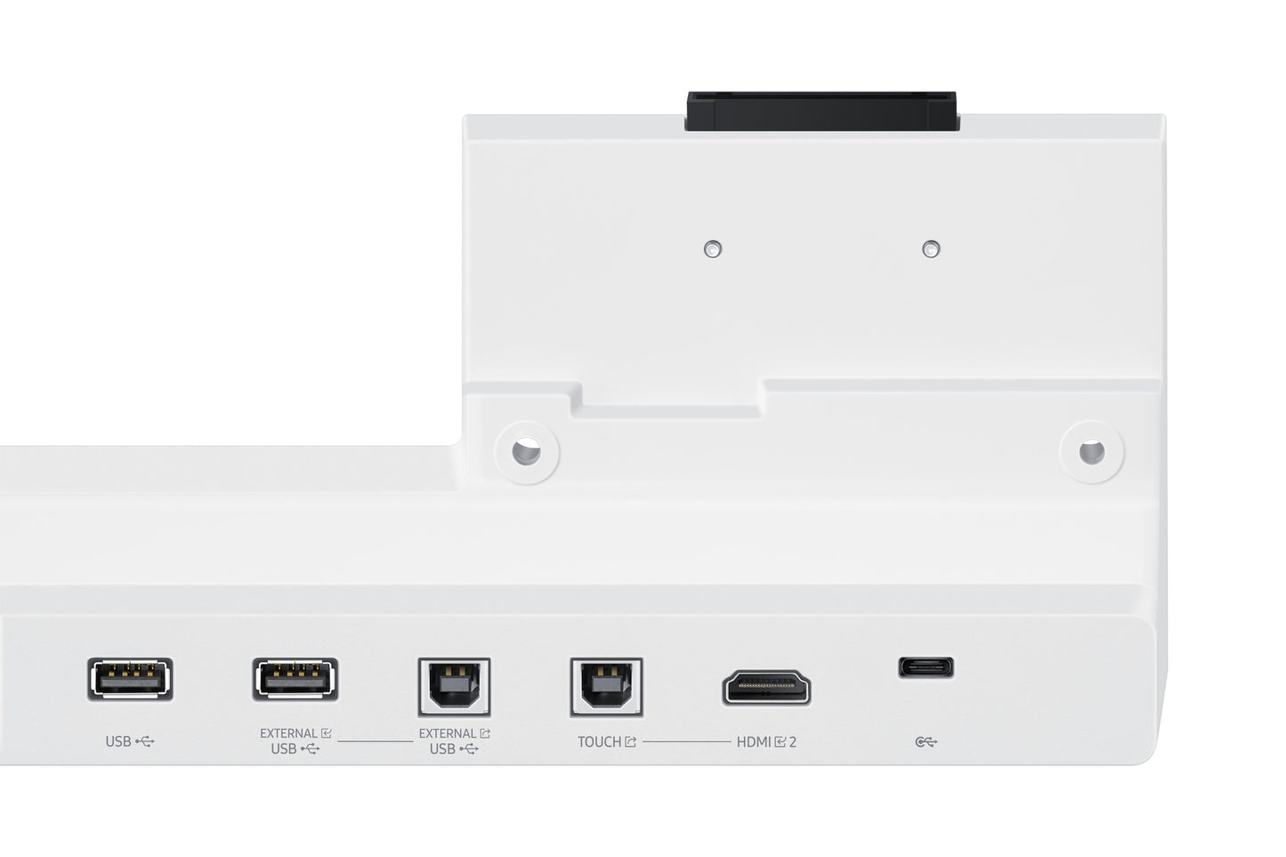 Samsung WM65B interactive whiteboard 165.1 cm (65") 3840 x 2160 pixels Touchscreen Grey, White