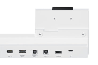 Samsung WM65B interactive whiteboard 165.1 cm (65") 3840 x 2160 pixels Touchscreen Grey, White