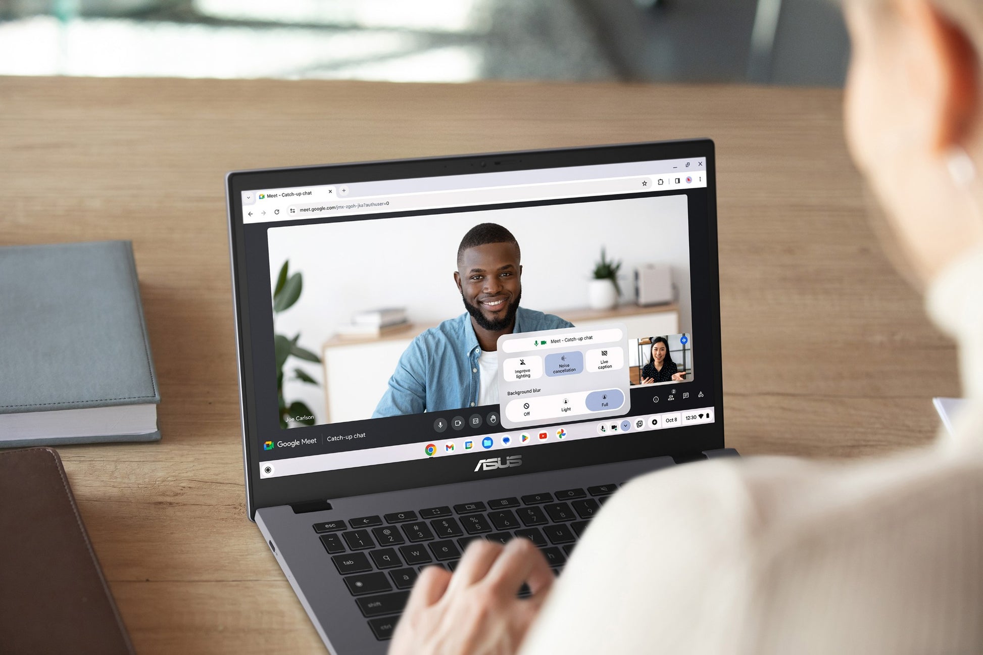 ASUS Chromebook Plus CX34 CB3402CVA-MW0586 Intel Core i3 i3-1315U 35.6 cm (14") Touchscreen Full HD 8 GB LPDDR5-SDRAM 128 GB UFS Wi-Fi 6E (802.11ax) ChromeOS Grey