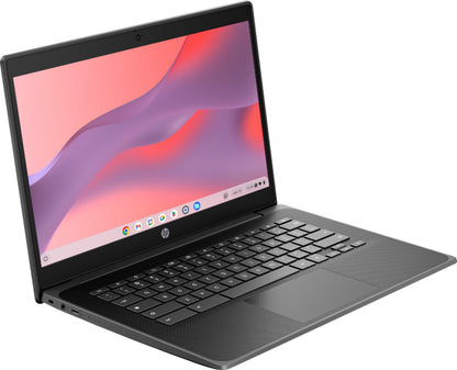 HP Fortis G1i 14 Chromebook Intel N N150 35.6 cm (14") HD 4 GB LPDDR5-SDRAM 32 GB eMMC Wi-Fi 6 (802.11ax) ChromeOS Black