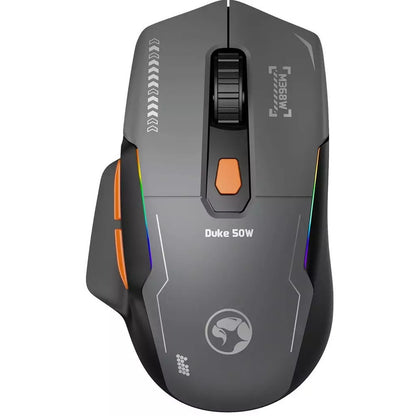 Marvo Duke 50 M368W Wireless Gaming , Tri-Mode Connectivity USB, 2.4GHz & Blu...