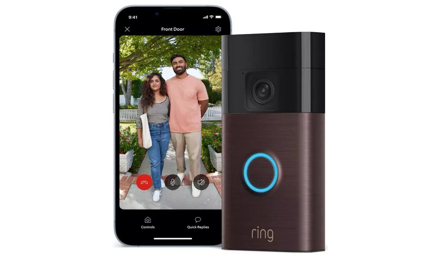 Ring Battery HD Video Doorbell (2024 release) Wireless Venetian Bronze Brand New