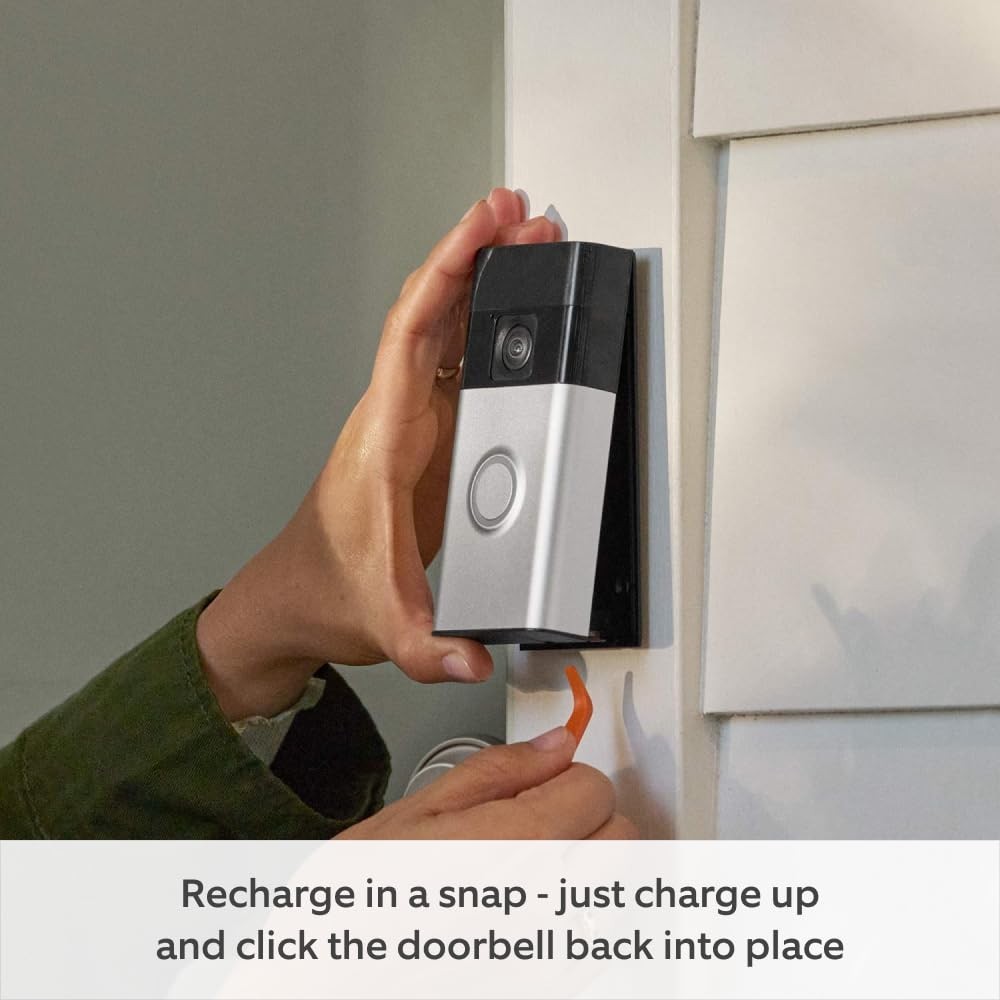 Ring Battery HD Video Doorbell (2024 release) Wireless Venetian Bronze Brand New