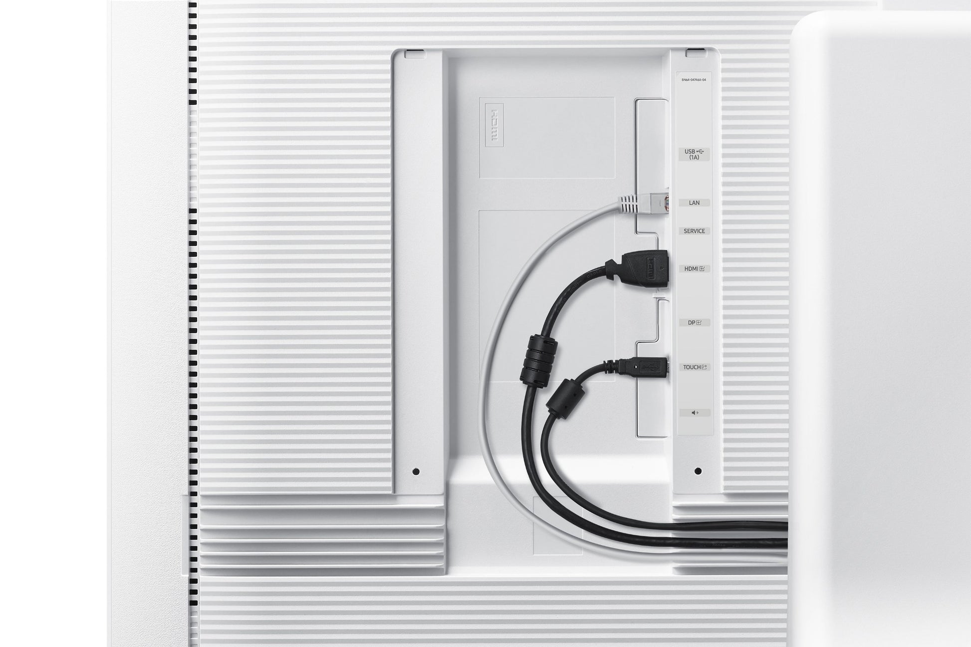 Samsung WM65B interactive whiteboard 165.1 cm (65") 3840 x 2160 pixels Touchscreen Grey, White