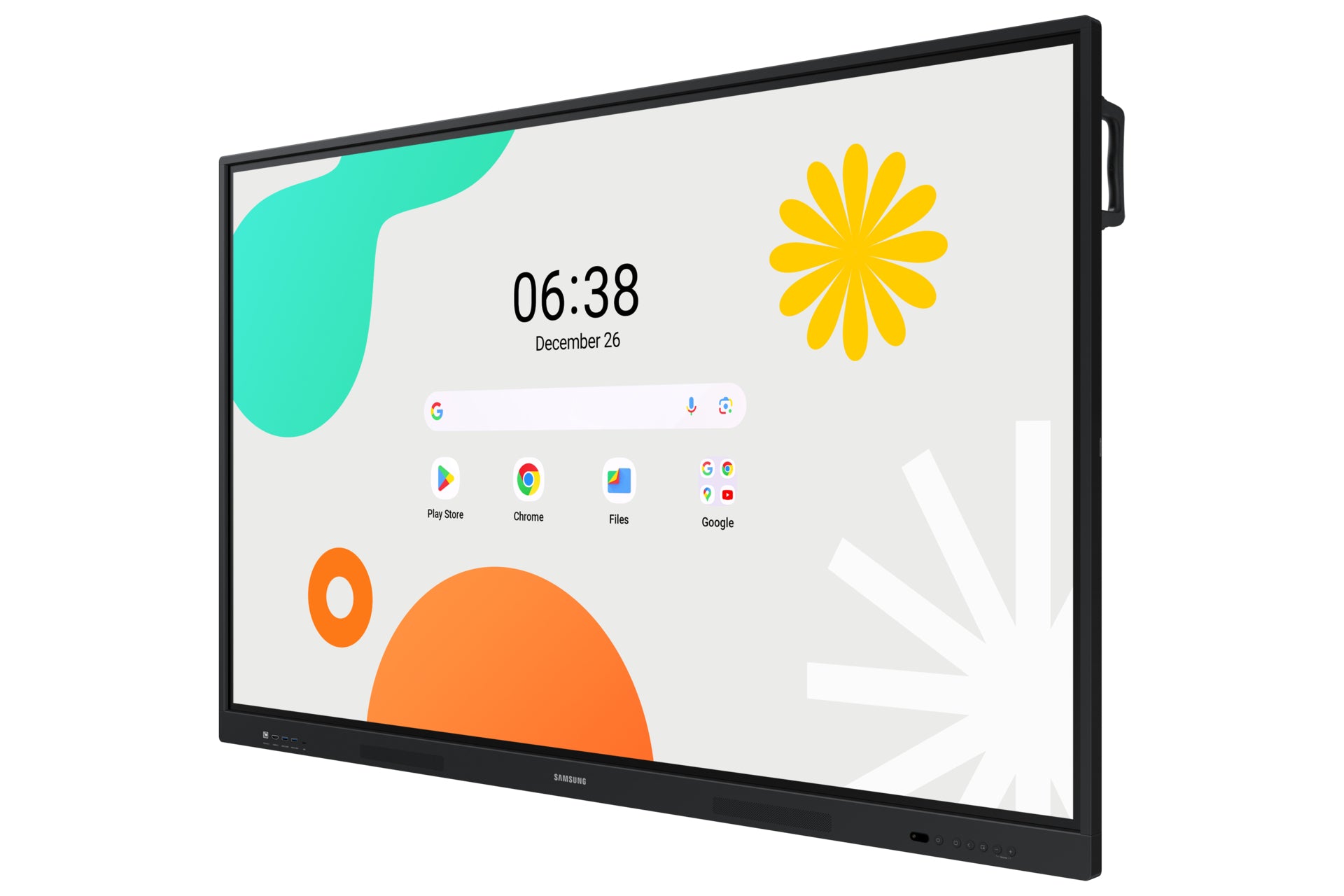 Samsung WA65F interactive whiteboard 165.1 cm (65") 3840 x 2160 pixels Touchscreen Black