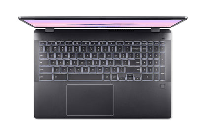 Acer Chromebook Plus 515 CBE595-2T-TCO-562J Intel Core 5 120U 39.6 cm (15.6") Touchscreen Full HD 8 GB LPDDR5x-SDRAM 256 GB SSD Wi-Fi 6 (802.11ax) ChromeOS Grey