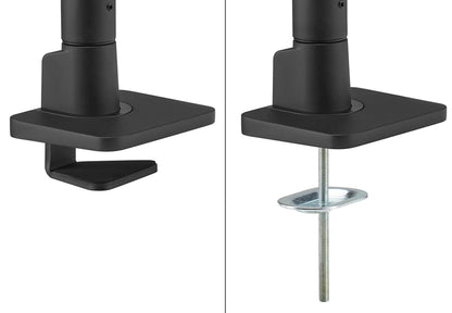 Neomounts DS75S-950BL2 Monitor arm 17-32" - gas spring - Topfix - 180°-stop