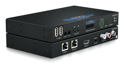 Blustream IP200UHD-RX AV receiver Black