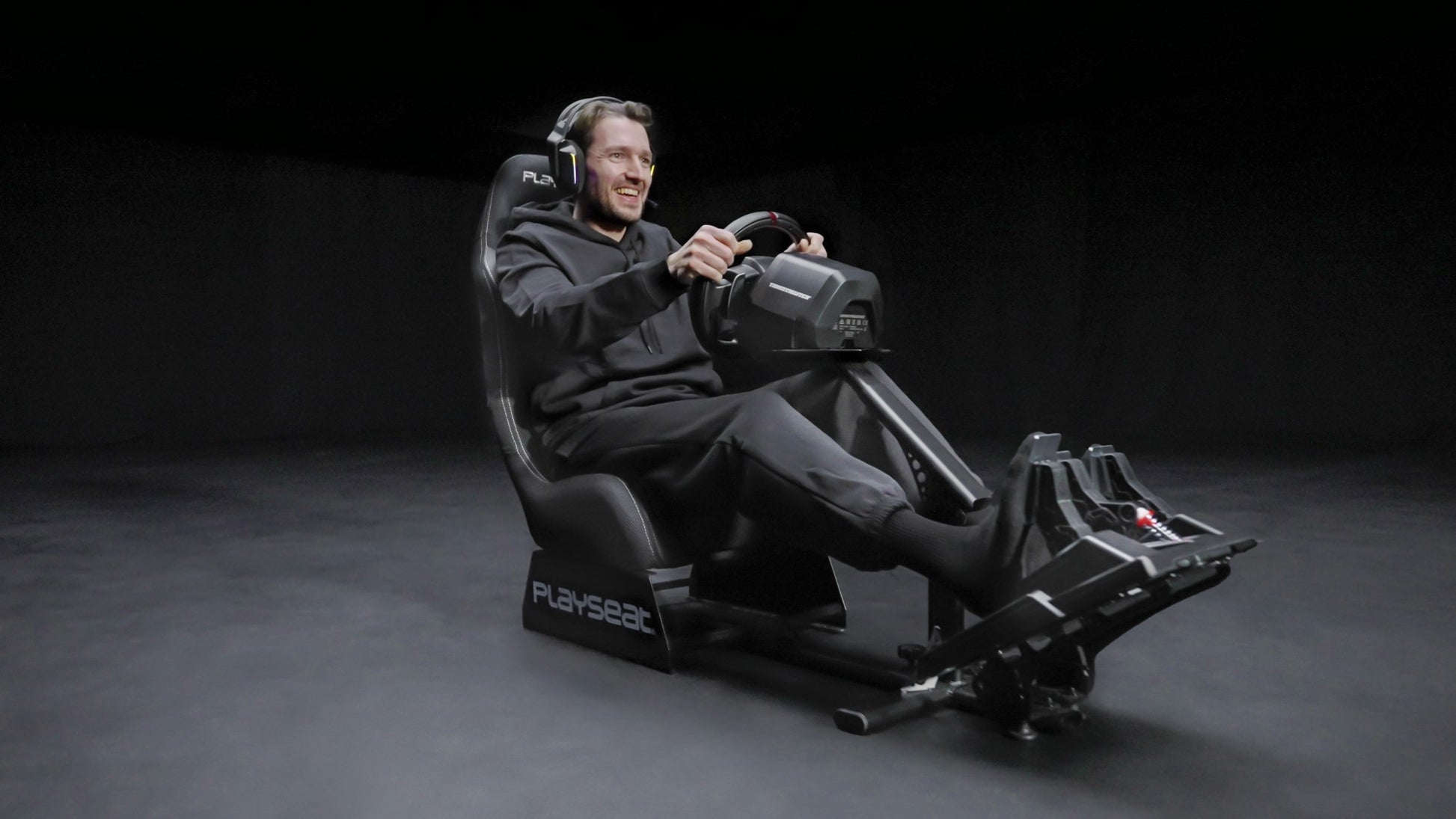 Playseat Evolution Alcantara Universal gaming chair Padded seat Black