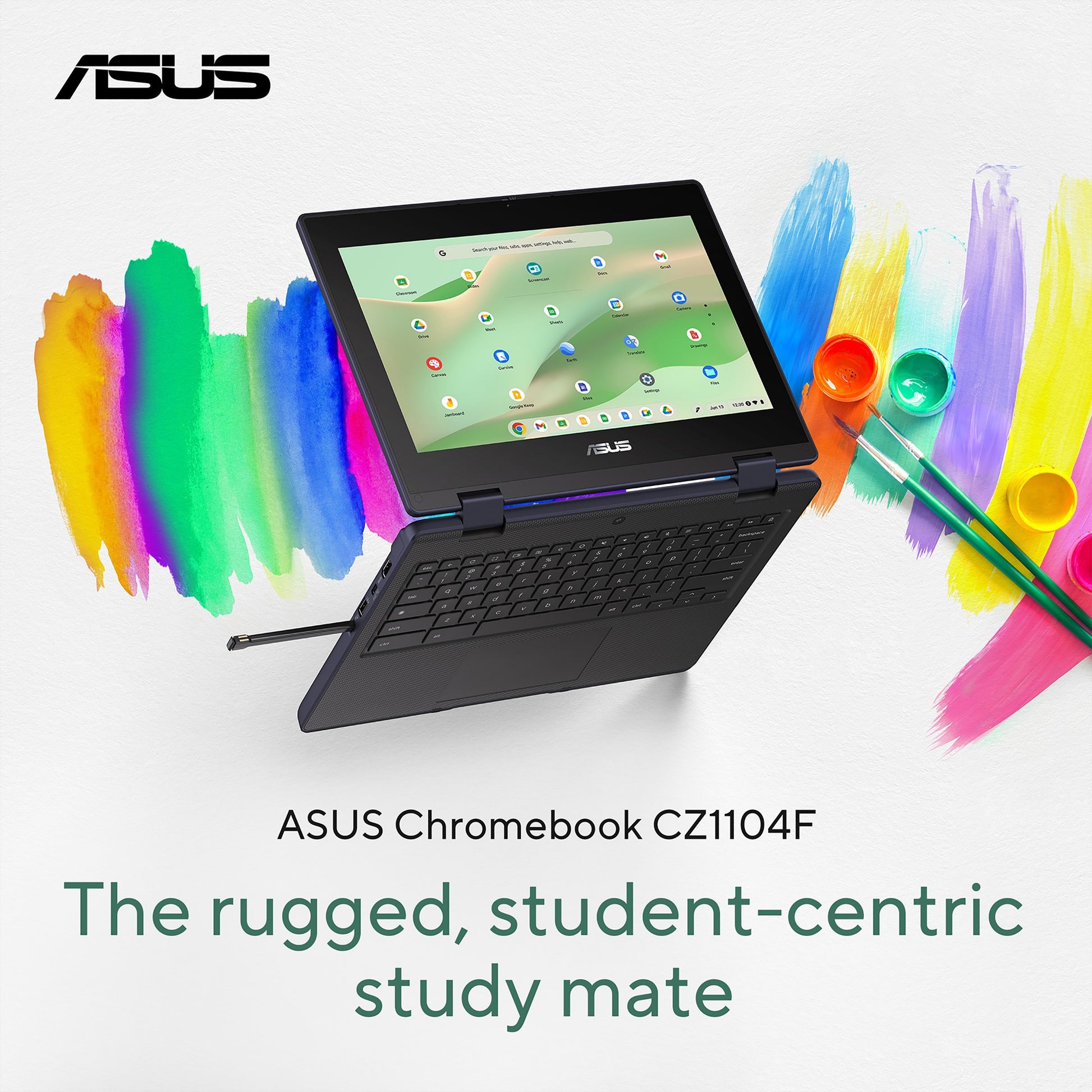 ASUS Chromebook CZ11 Flip CZ1104FM4A-NS0029 MediaTek Kompanio Kompanio 540 29.5 cm (11.6") Touchscreen HD 4 GB LPDDR4x-SDRAM 64 GB eMMC Wi-Fi 6 (802.11ax) ChromeOS UK English Grey